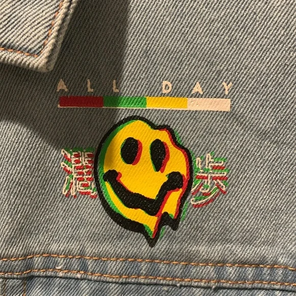 Brooklyn Cloth Mfg Co XL  NWT Drip Denim Jacket - Picture 3 of 10